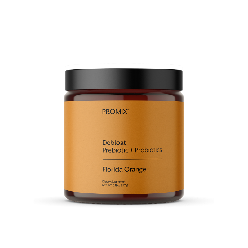 Promix Nutrition Debloat Powder for Gut Health, Reduces Bloating,30 Serving Jar